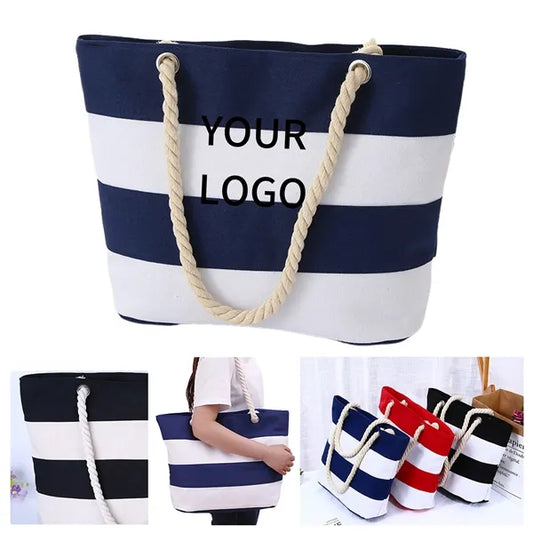 Burlap Tote Bag