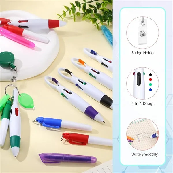4 in 1 Nurse Pen Set Medical Retractable