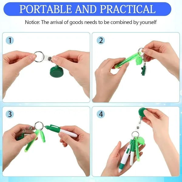 4 in 1 Nurse Pen Set Medical Retractable