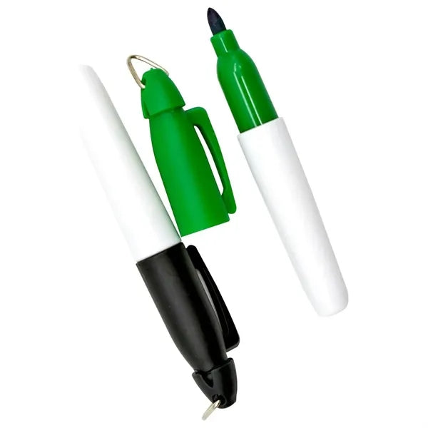 Golf Ball Line Marker Pen with Keychain