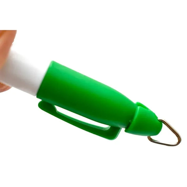 Golf Ball Line Marker Pen with Keychain