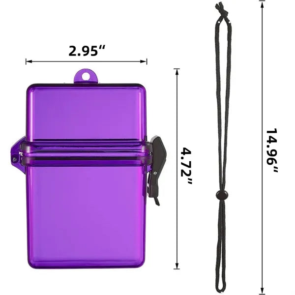 Multi-Function Lanyard Transparent Sealed Waterproof Case