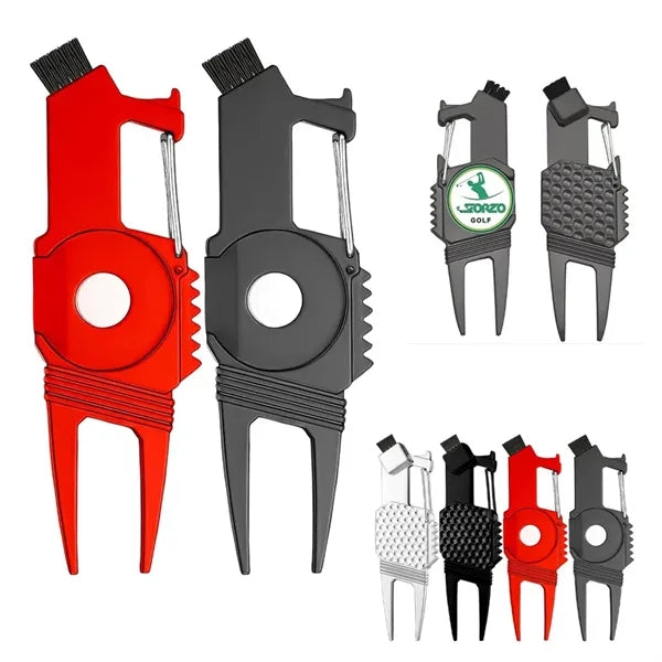 5 In 1 Multifunction Magnetic Pitch Repair Golf Tool