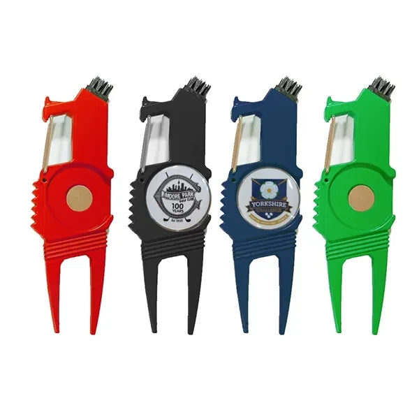5 In 1 Multifunction Magnetic Pitch Repair Golf Tool