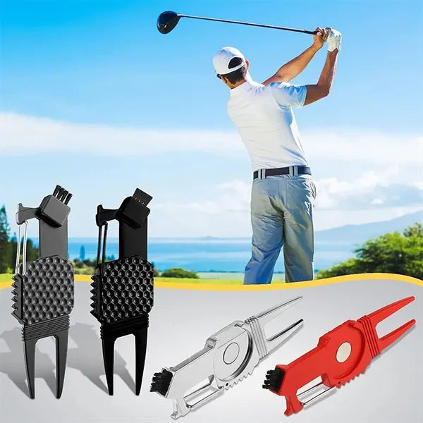 5 In 1 Multifunction Magnetic Pitch Repair Golf Tool