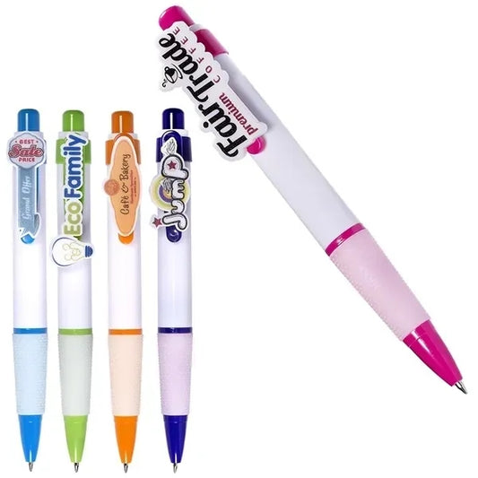 Clip Plastic Ballpoint Pen