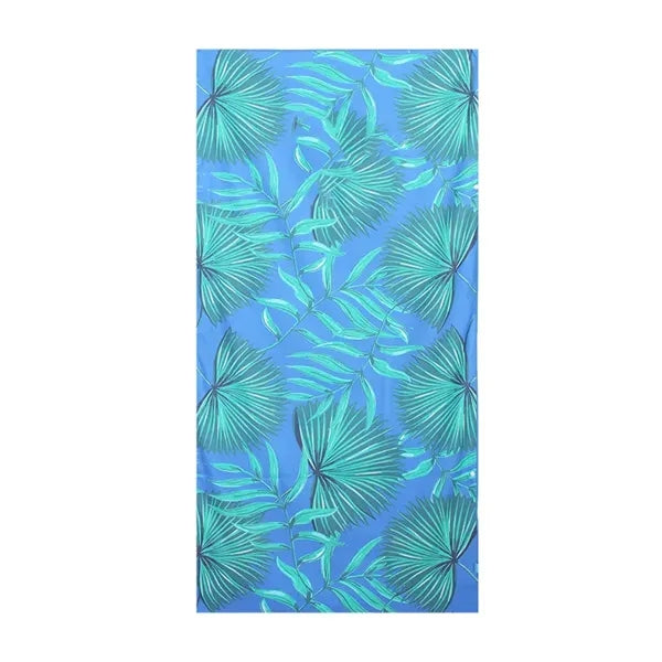 27 1/2"x 59" Eco-friendly Sublimated Microfiber Beach Towel