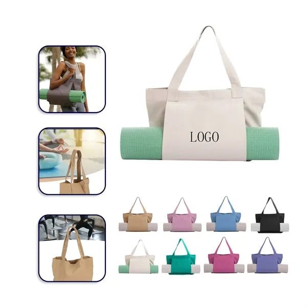Canvas Yoga Gear Tote