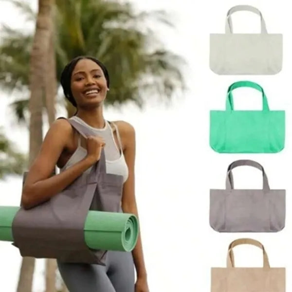 Canvas Yoga Gear Tote