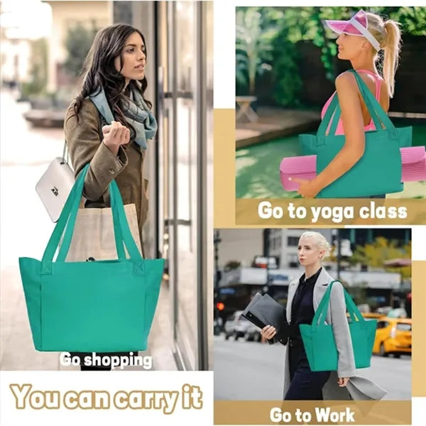 Canvas Yoga Gear Tote