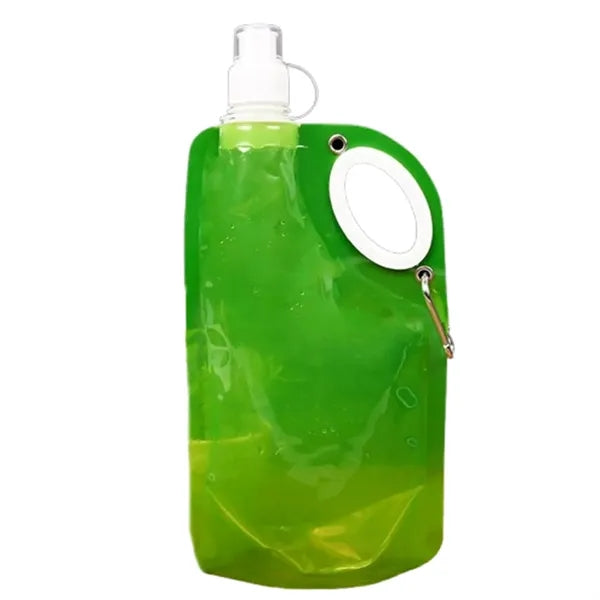 25oz Portable Foldable Water Bottle w/ Carabiner