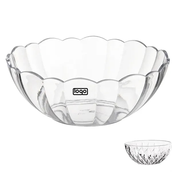 27oz PC Break Resistant Clear Salad Bowl