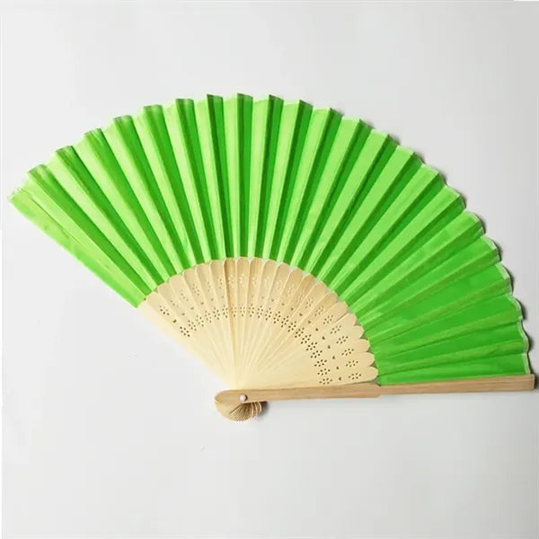 Bamboo Folding Fan Elegant Gift for Event