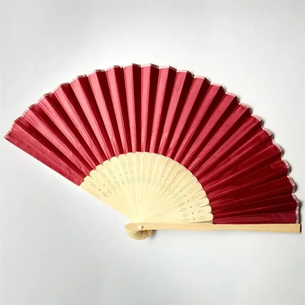 Bamboo Folding Fan Elegant Gift for Event