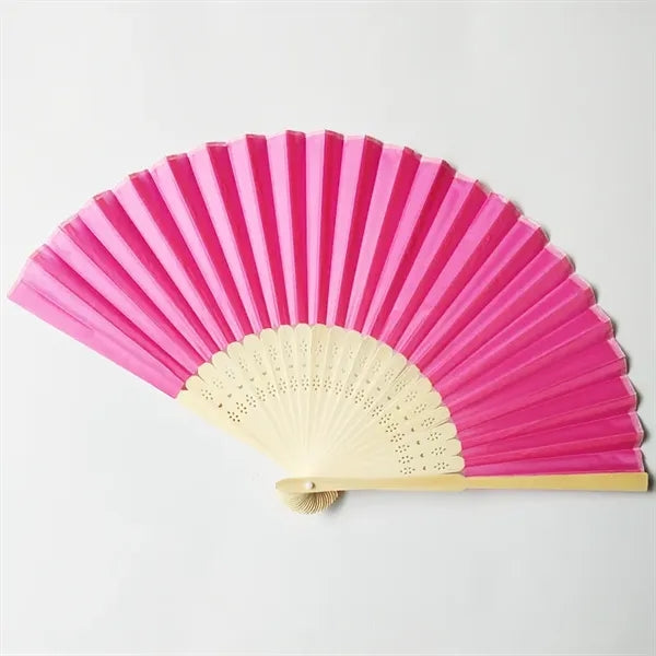 Bamboo Folding Fan Elegant Gift for Event