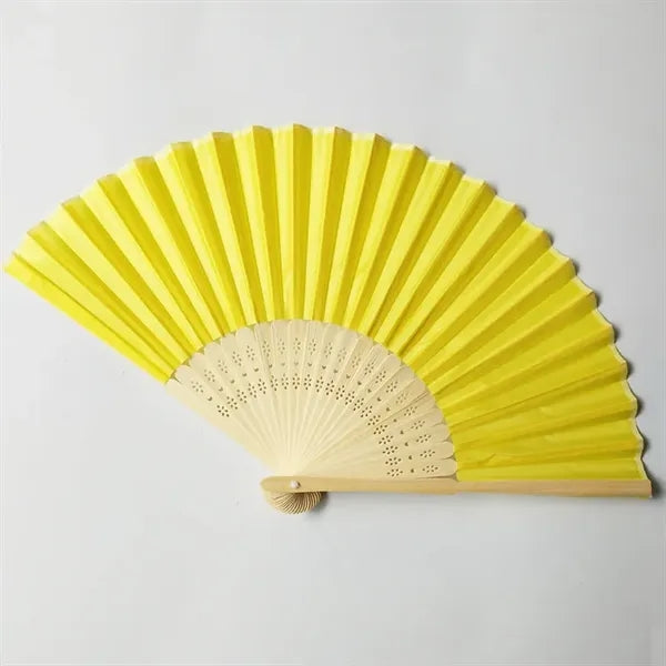 Bamboo Folding Fan Elegant Gift for Event