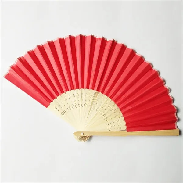 Bamboo Folding Fan Elegant Gift for Event