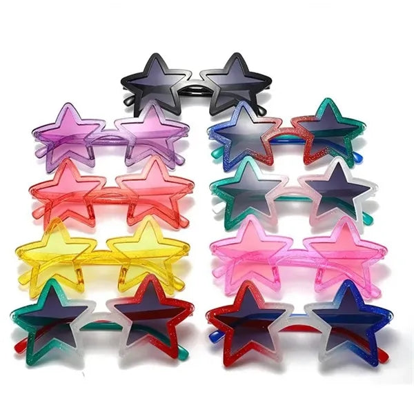 Beach Party Punk Pentagram Star Shape Sunglasses