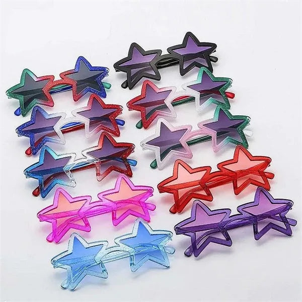Beach Party Punk Pentagram Star Shape Sunglasses