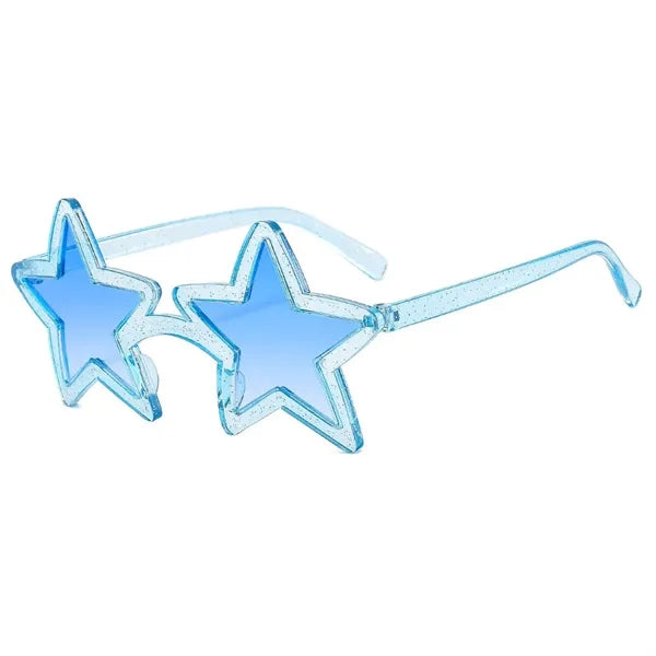 Beach Party Punk Pentagram Star Shape Sunglasses