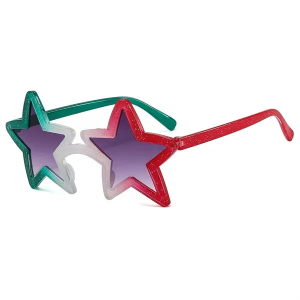 Beach Party Punk Pentagram Star Shape Sunglasses