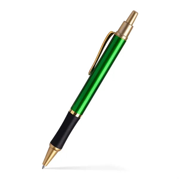 Sleeker Click Pen - Gold Accents