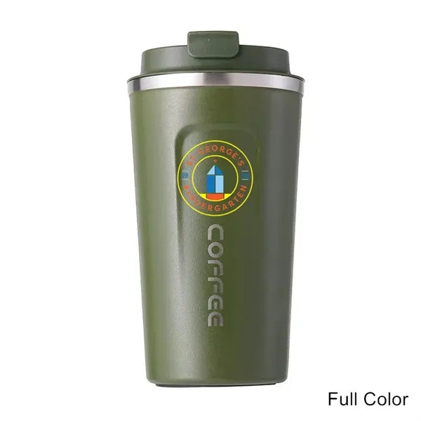 13oz/17oz Smart Coffee Tumbler w/ Temp Display & Sip Spout