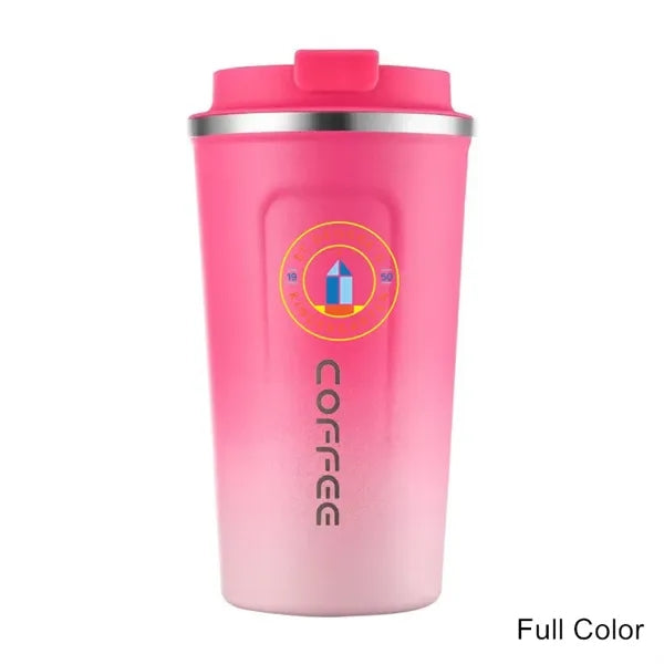 13oz/17oz Smart Coffee Tumbler w/ Temp Display & Sip Spout
