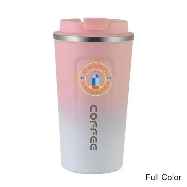 13oz/17oz Smart Coffee Tumbler w/ Temp Display & Sip Spout