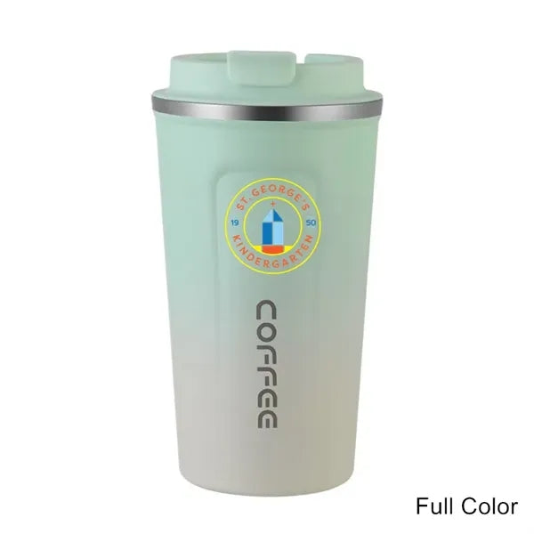 13oz/17oz Smart Coffee Tumbler w/ Temp Display & Sip Spout