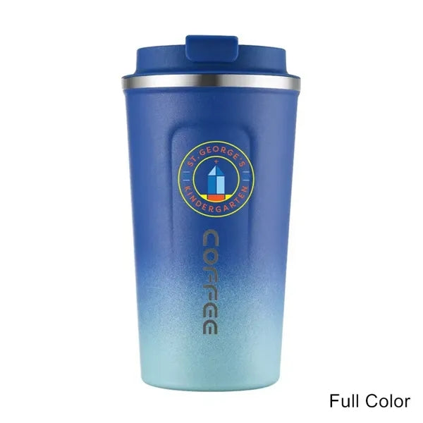 13oz/17oz Smart Coffee Tumbler w/ Temp Display & Sip Spout