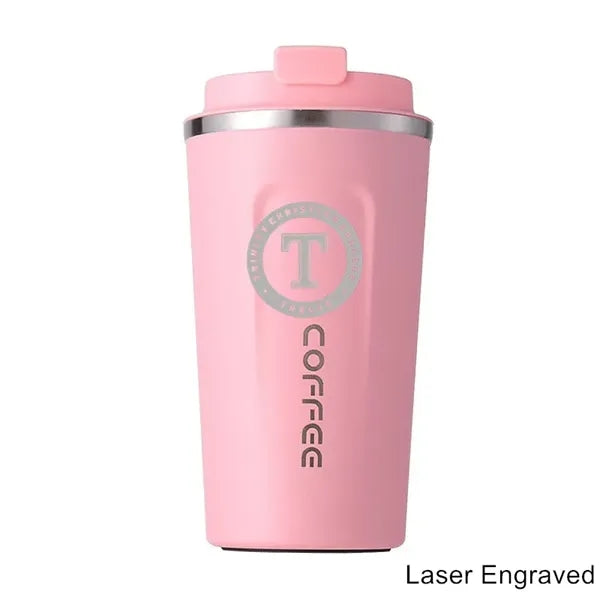 13oz/17oz Smart Coffee Tumbler w/ Temp Display & Sip Spout