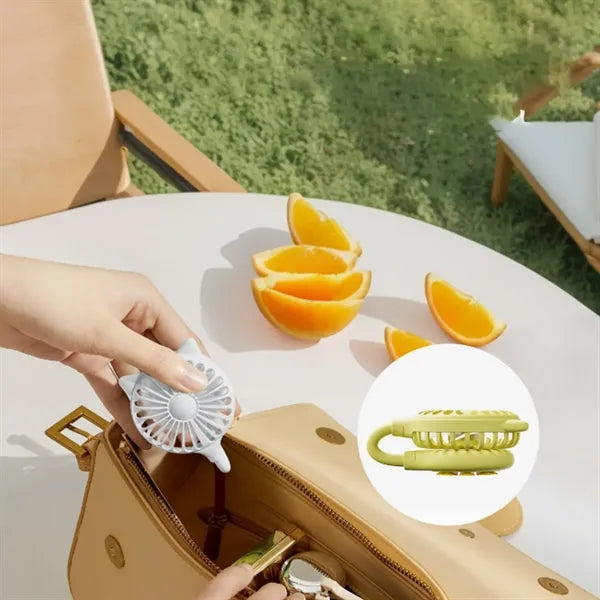 Foldable Fan With Suction Cup