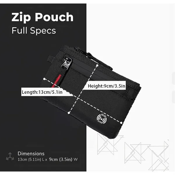 Mini Wallet With Keychain