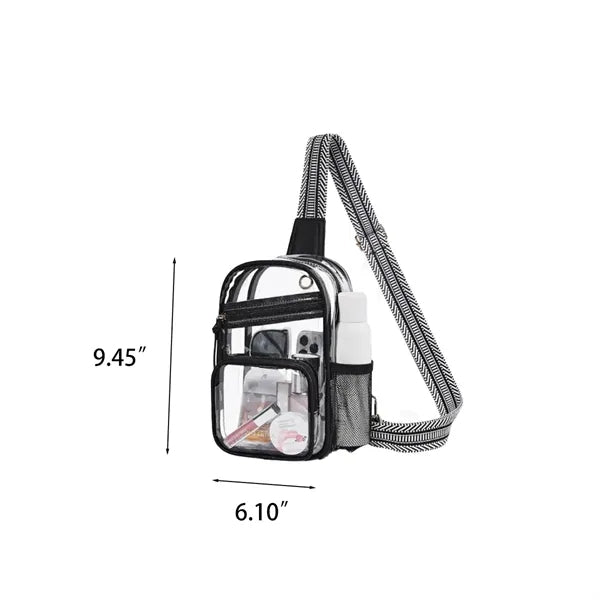 Pvc Clear Sling Bag