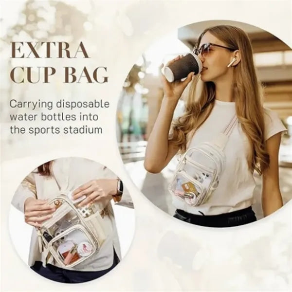 Pvc Clear Sling Bag