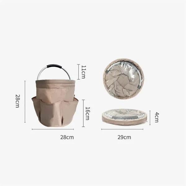 Portable Foldable Tool Basket