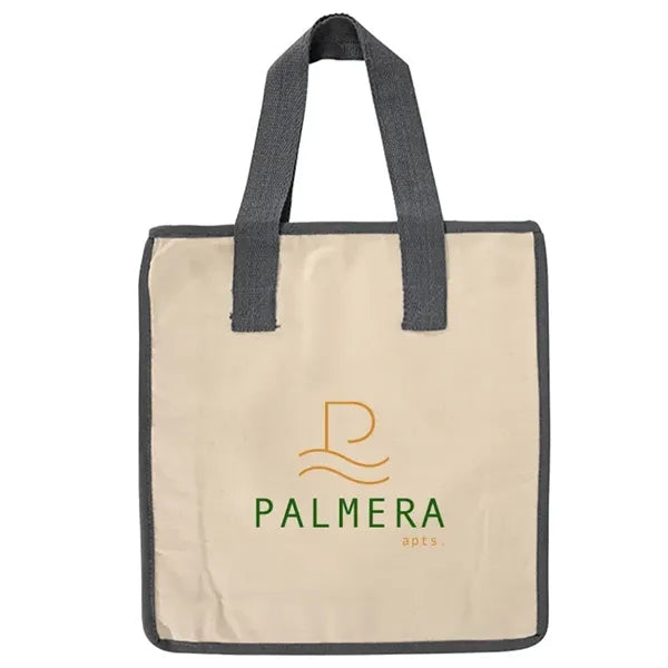 Hilton Heavy Cotton Color Trim Tote Bag