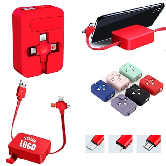 Retractable Multi Charger Cable Storage Boxit