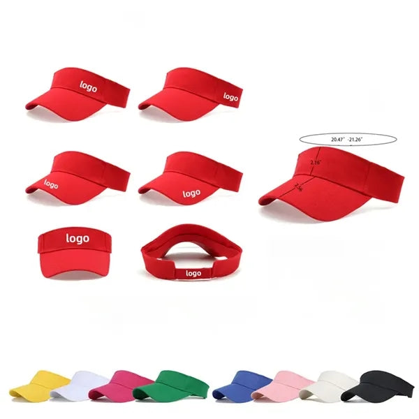 Adjustable Sports Visor Hat