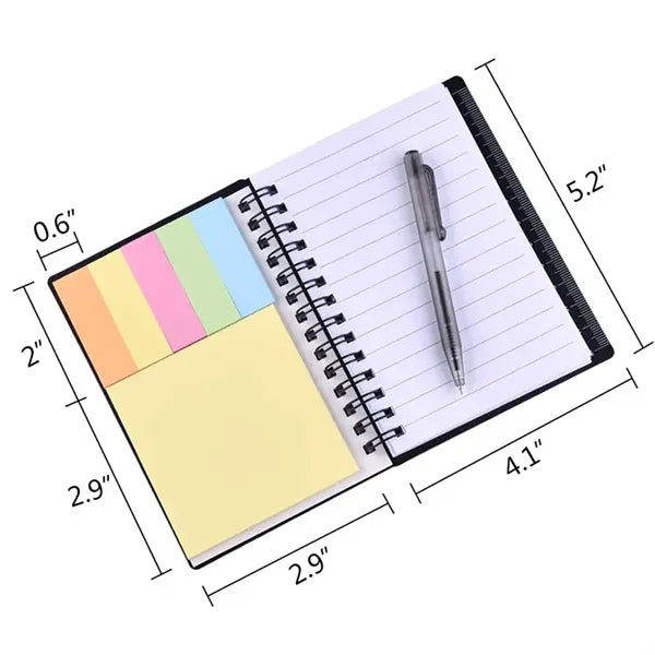 Diary combination with Sticky Notes
