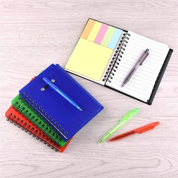 Diary combination with Sticky Notes