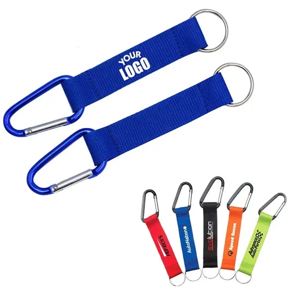 Lanyard Key Ring with Metal Carabiner