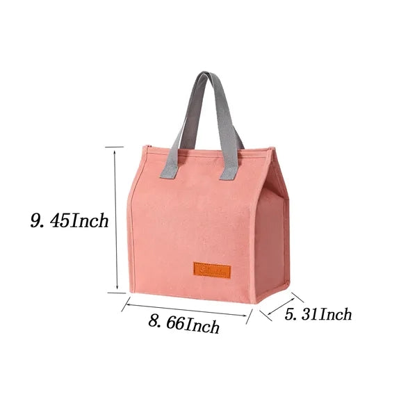 Insulated Large-Capacity Lunch Tote for Work & Travel