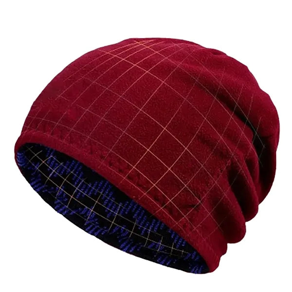 Reversible Winter Beanie Hat