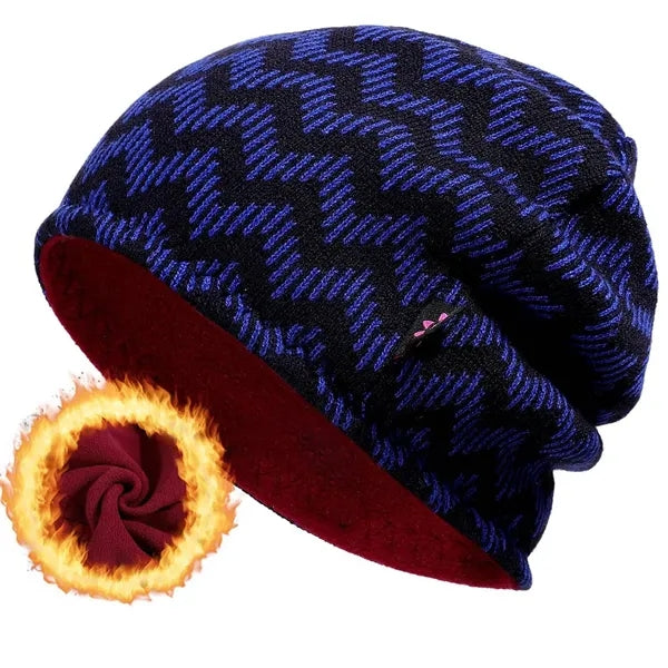 Reversible Winter Beanie Hat