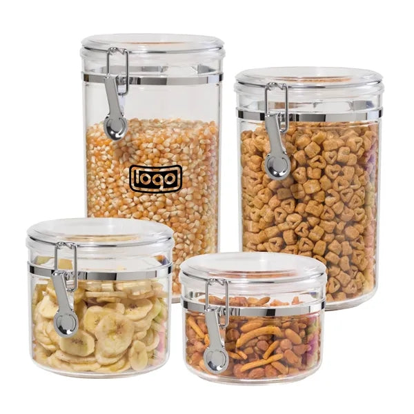 Ultra-Seal Clear Acrylic Food Canister - Kitchen Essential