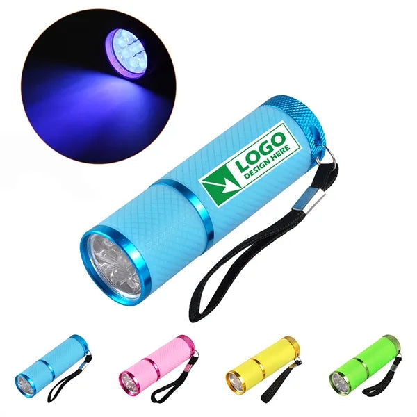 Small Glow Flashlights with 9 LED Lights