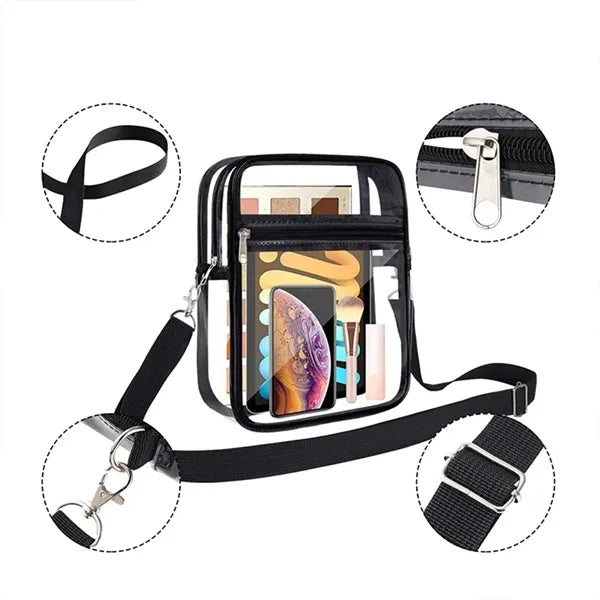 Clear Crossbody Purse Bag