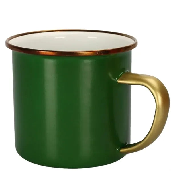 Stainless Rim Mug